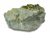 Bright Green Diopside in Chlinochlore - Afghanistan #255772-1